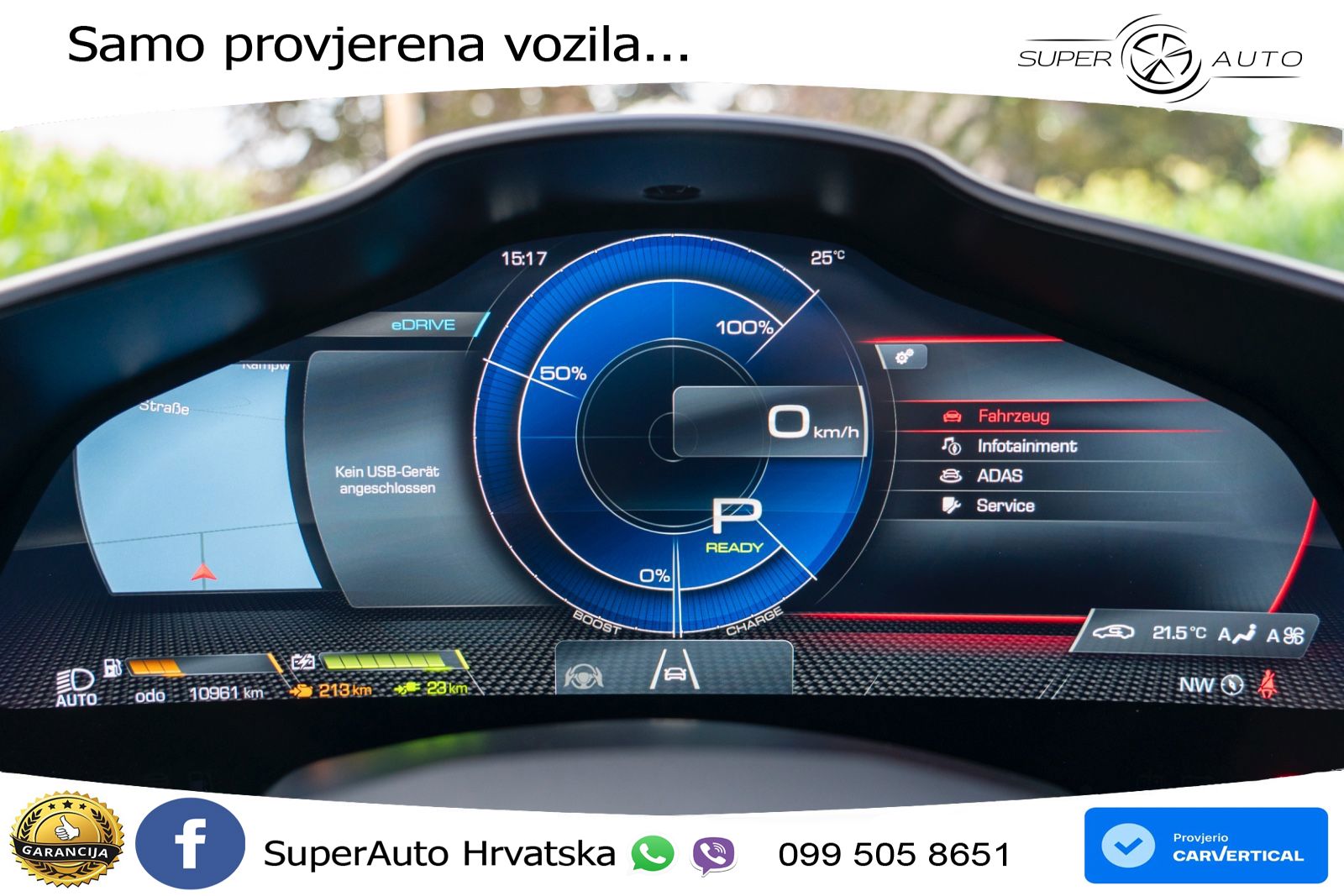 Ferrari 296 GTS 3.0 V6 (830 KS) F1 DCT LED+ACC