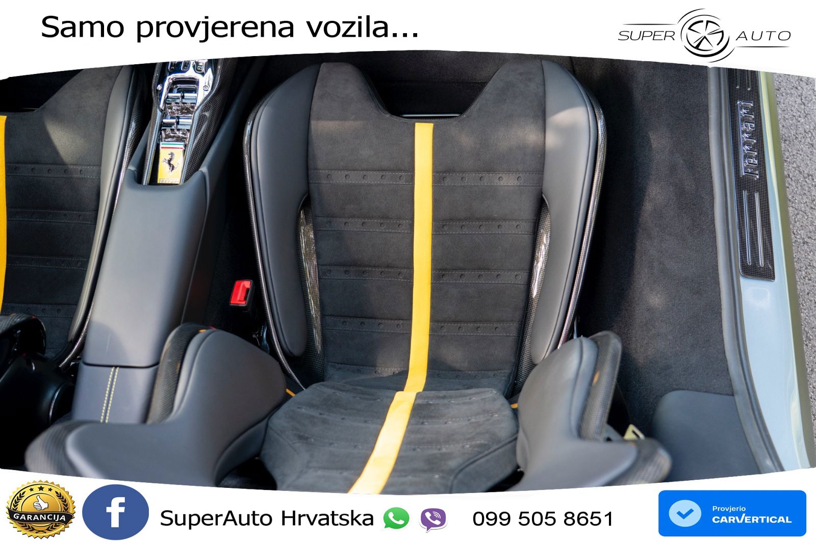 Ferrari 296 GTS 3.0 V6 (830 KS) F1 DCT LED+ACC