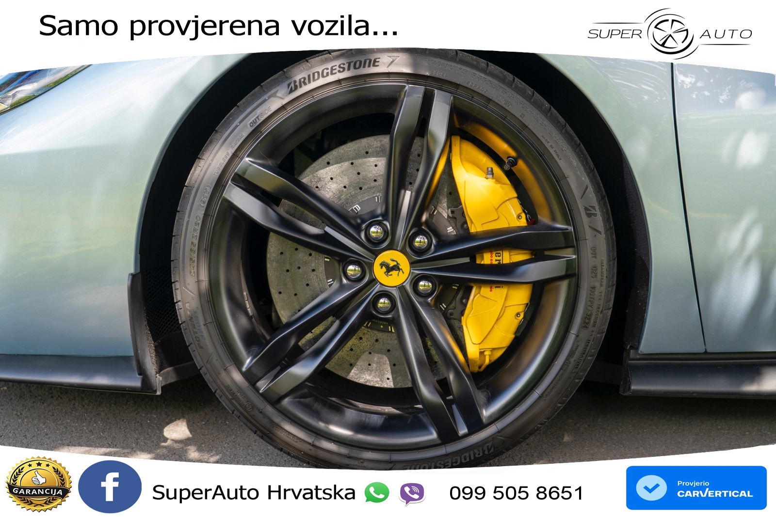 Ferrari 296 GTS 3.0 V6 (830 KS) F1 DCT LED+ACC