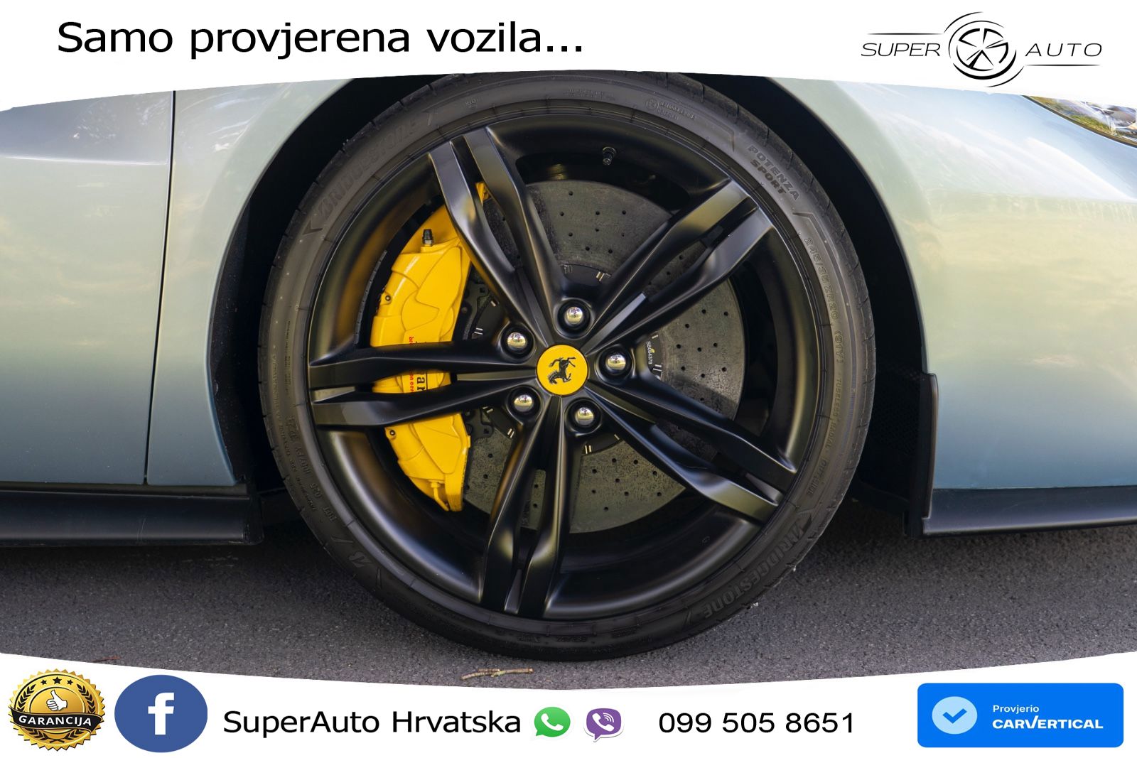 Ferrari 296 GTS 3.0 V6 (830 KS) F1 DCT LED+ACC