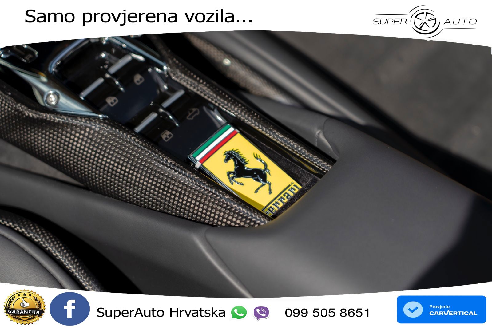 Ferrari 296 GTS 3.0 V6 (830 KS) F1 DCT LED+ACC