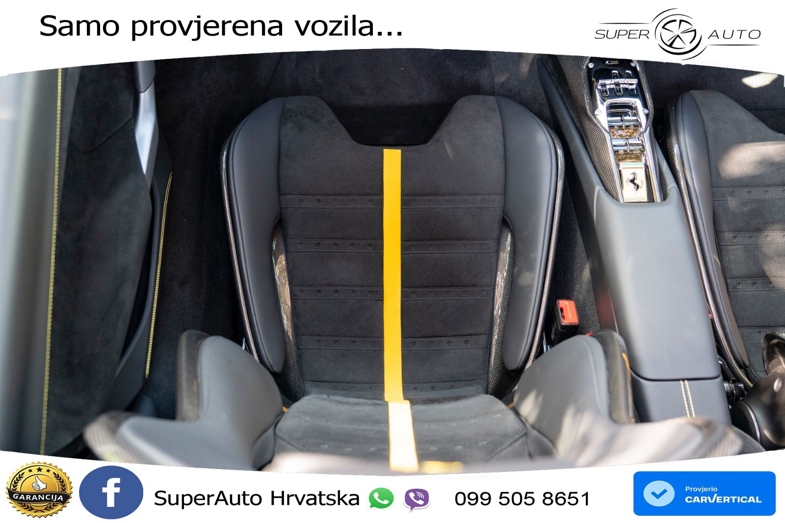 Ferrari 296 GTS 3.0 V6 (830 KS) F1 DCT LED+ACC