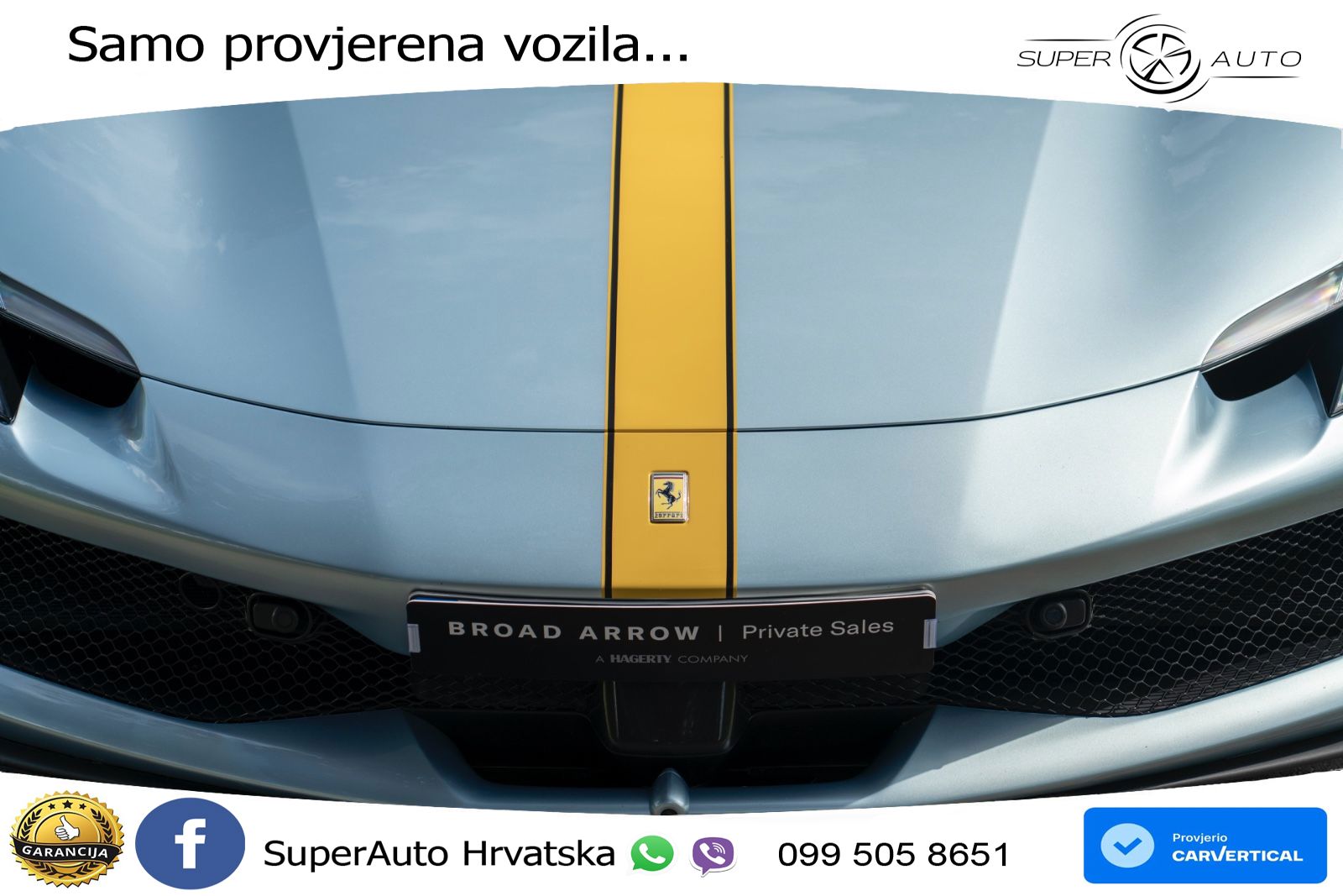 Ferrari 296 GTS 3.0 V6 (830 KS) F1 DCT LED+ACC