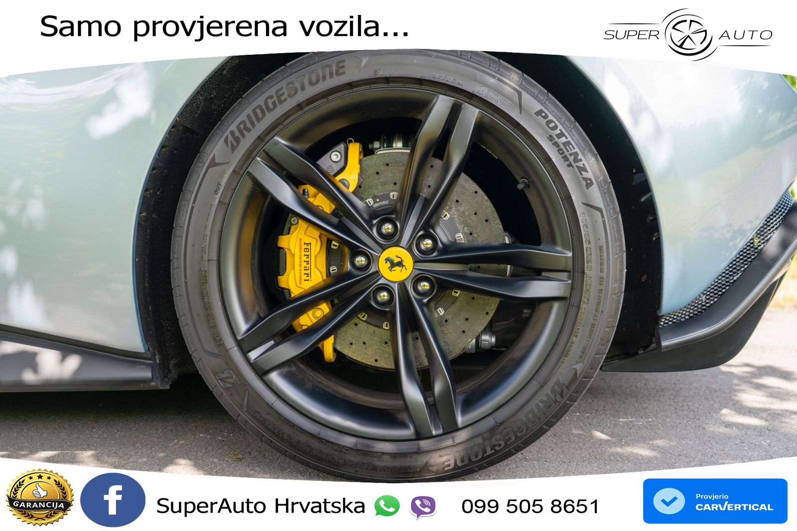 Ferrari 296 GTS 3.0 V6 (830 KS) F1 DCT LED+ACC