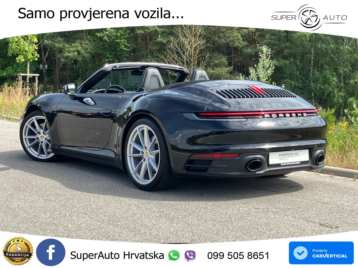 Porsche 911 Carrera 4 Cabriolet 3.0 (385 KS) PDK LED+GR SJED+ACC