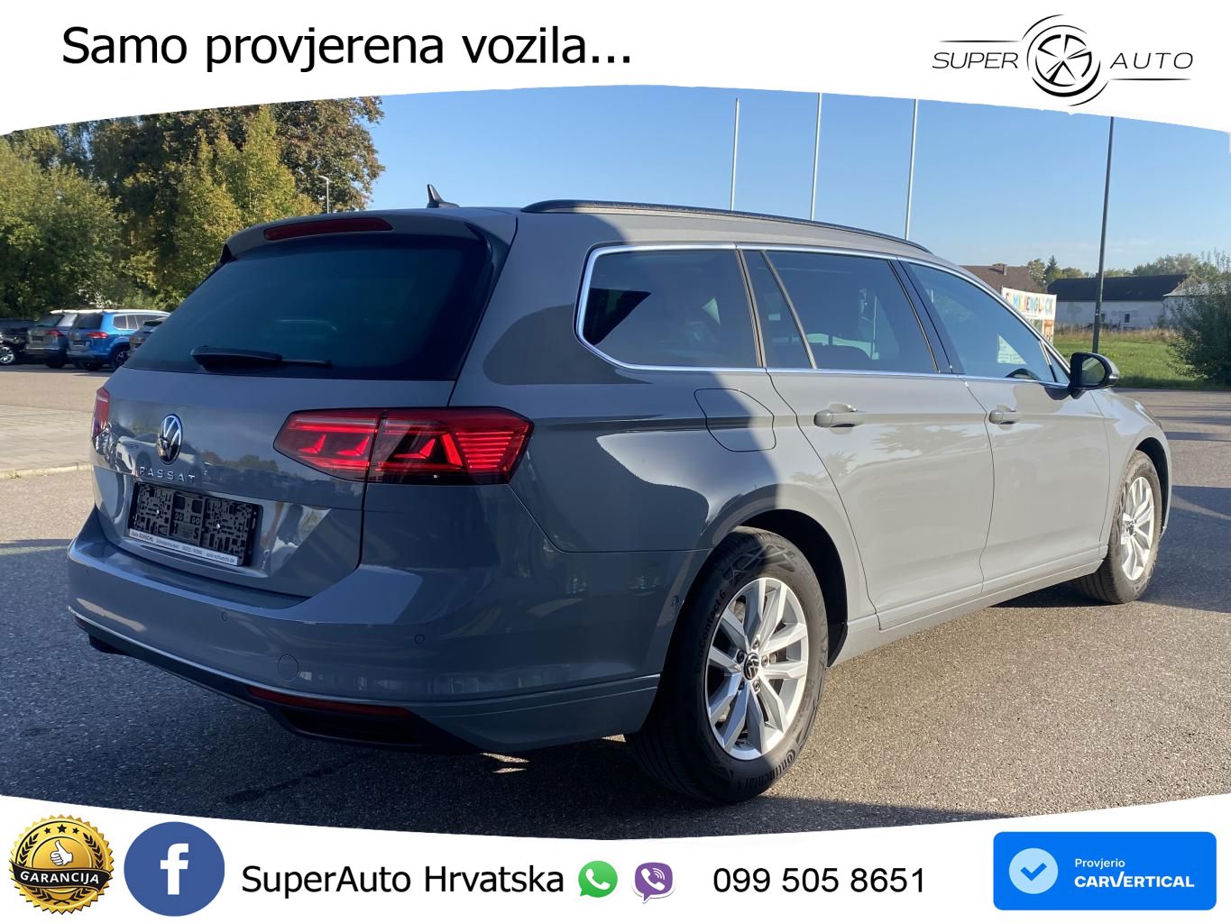 Volkswagen Passat Variant 2.0 TDI (150 KS) DSG Business LED+GR SJED+ACC