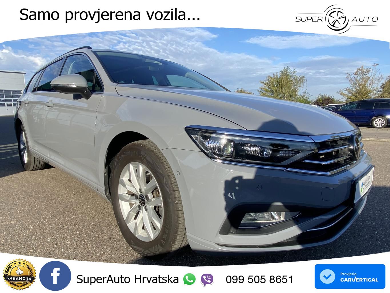 Volkswagen Passat Variant 2.0 TDI (150 KS) DSG Business LED+GR SJED+ACC