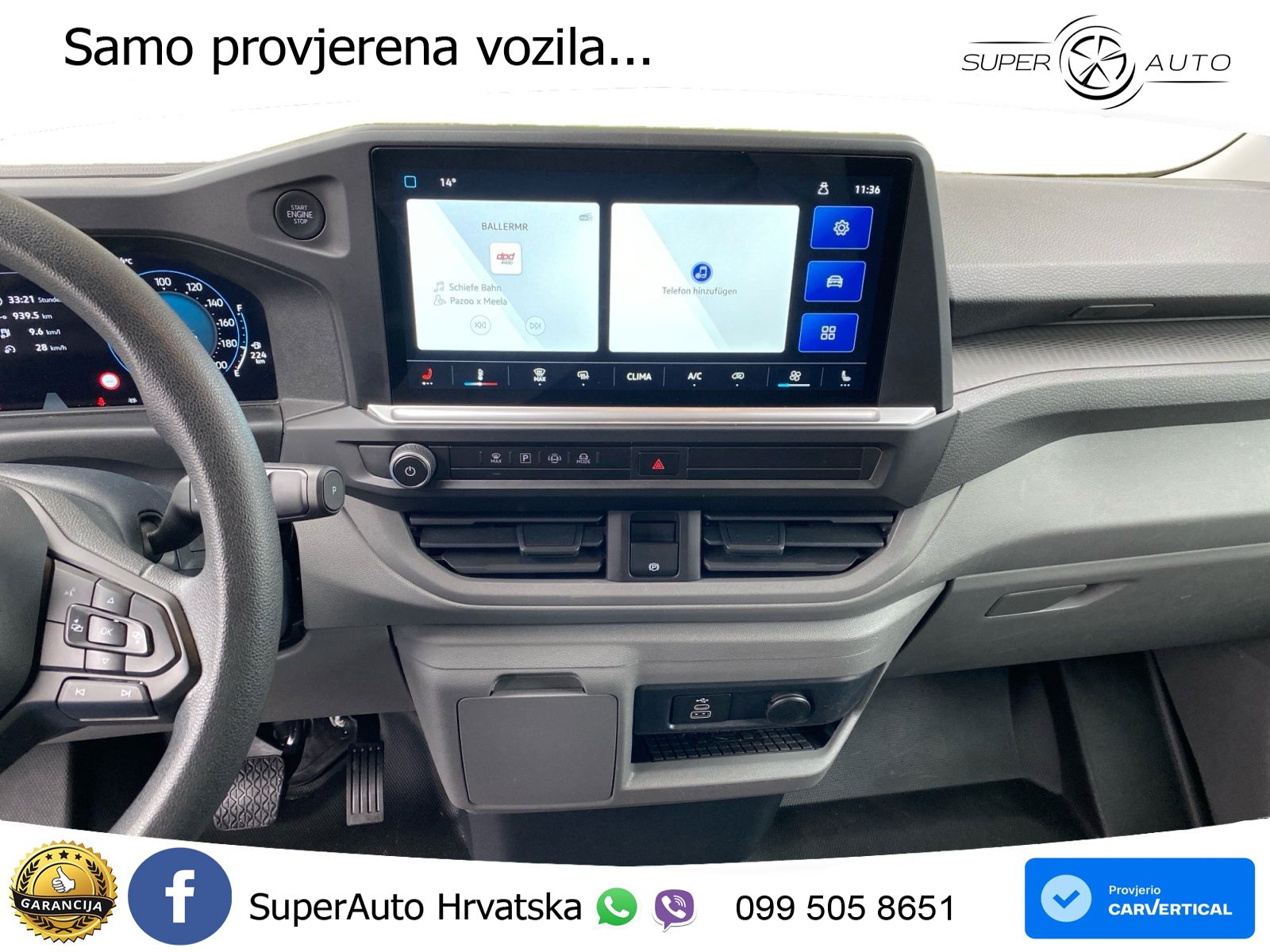 Volkswagen Transporter Kasten LR 2.0 TDI AT +LED +RKAM +VIR 150 KS