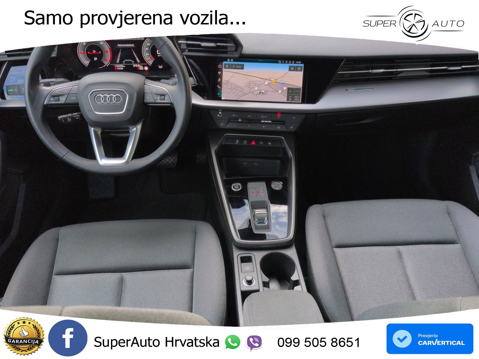 Audi A3 35 TDI (150 KS) S tronic advanced LED+GR SJED+ACC