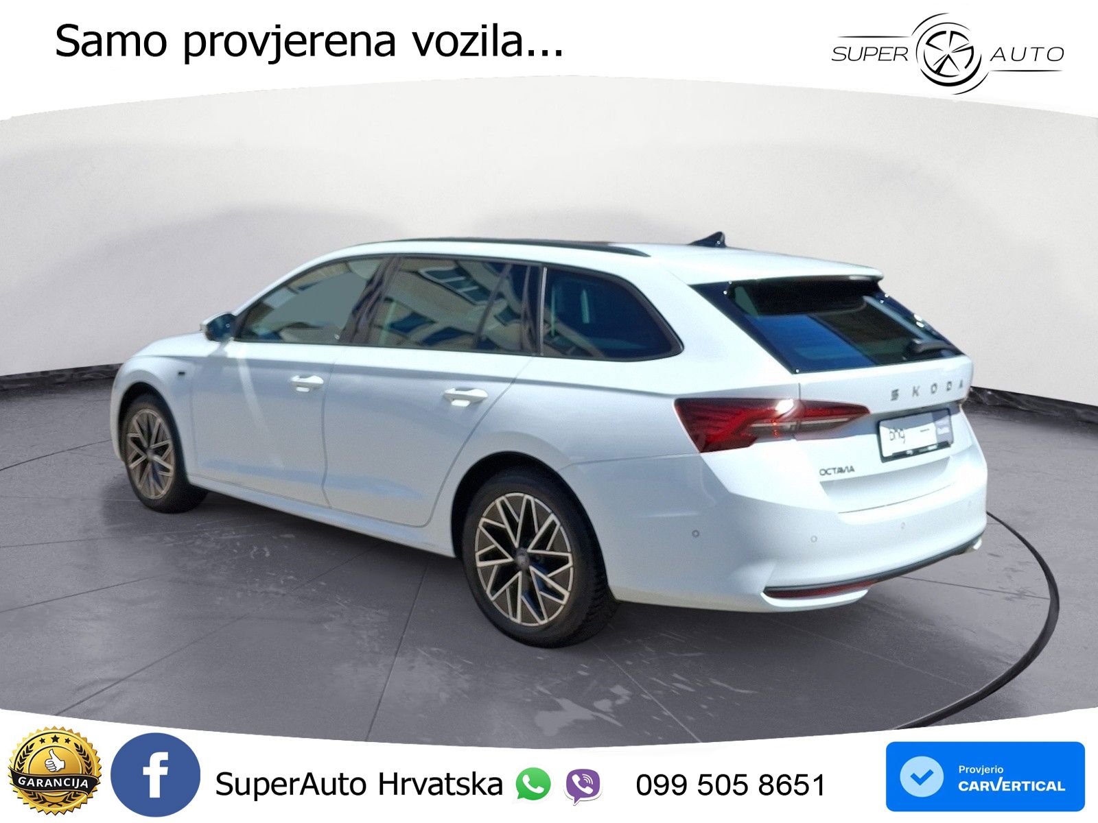 Škoda Octavia Combi 2.0 TDI (150 KS) DSG Selection ACC+HEAD+4xGR SJED+360+PANO