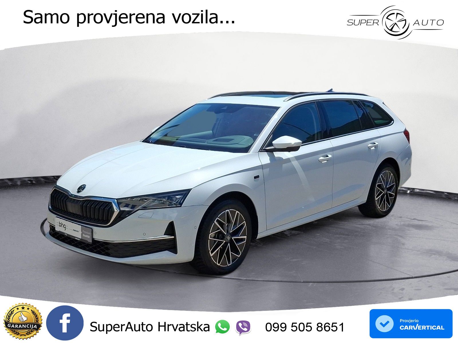 Škoda Octavia Combi 2.0 TDI (150 KS) DSG Selection ACC+HEAD+4xGR SJED+360+PANO