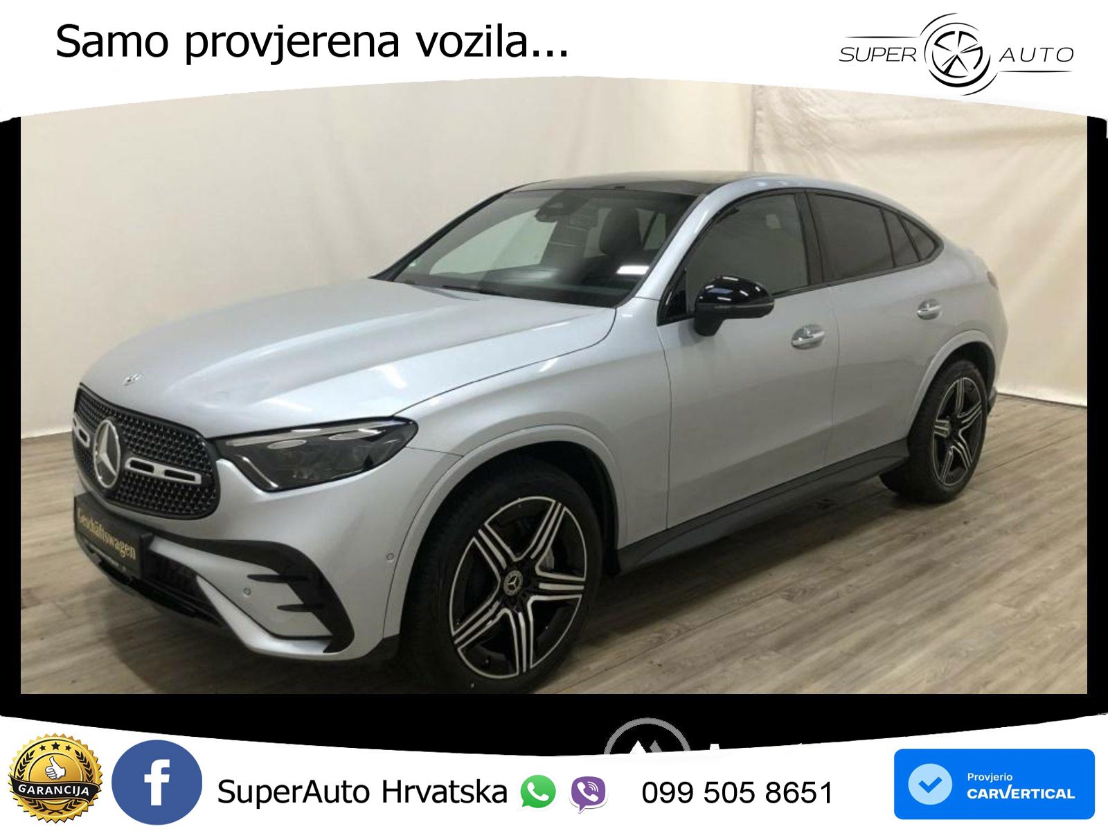 Mercedes GLC Coupe 220d (197 KS) 4MATIC 9G-TRONIC AMG ACC+GR SJED+360+PANO