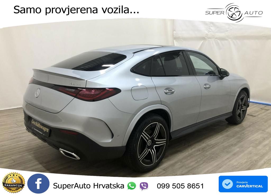 Mercedes GLC Coupe 220d (197 KS) 4MATIC 9G-TRONIC AMG ACC+GR SJED+360+PANO