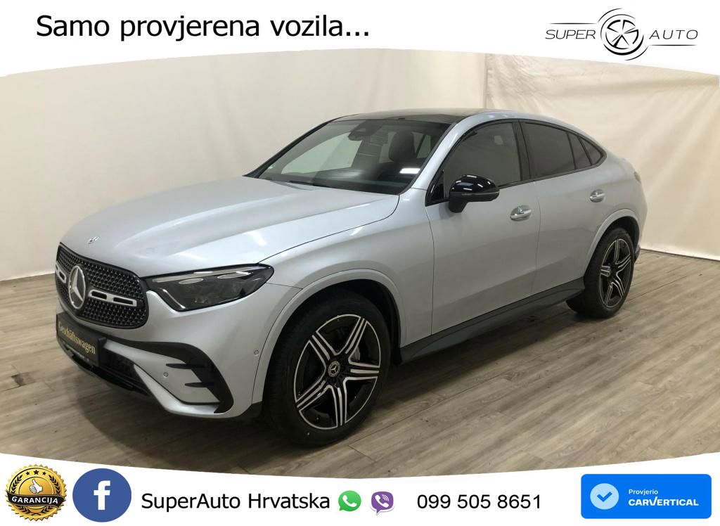 Mercedes GLC Coupe 220d (197 KS) 4MATIC 9G-TRONIC AMG ACC+GR SJED+360+PANO