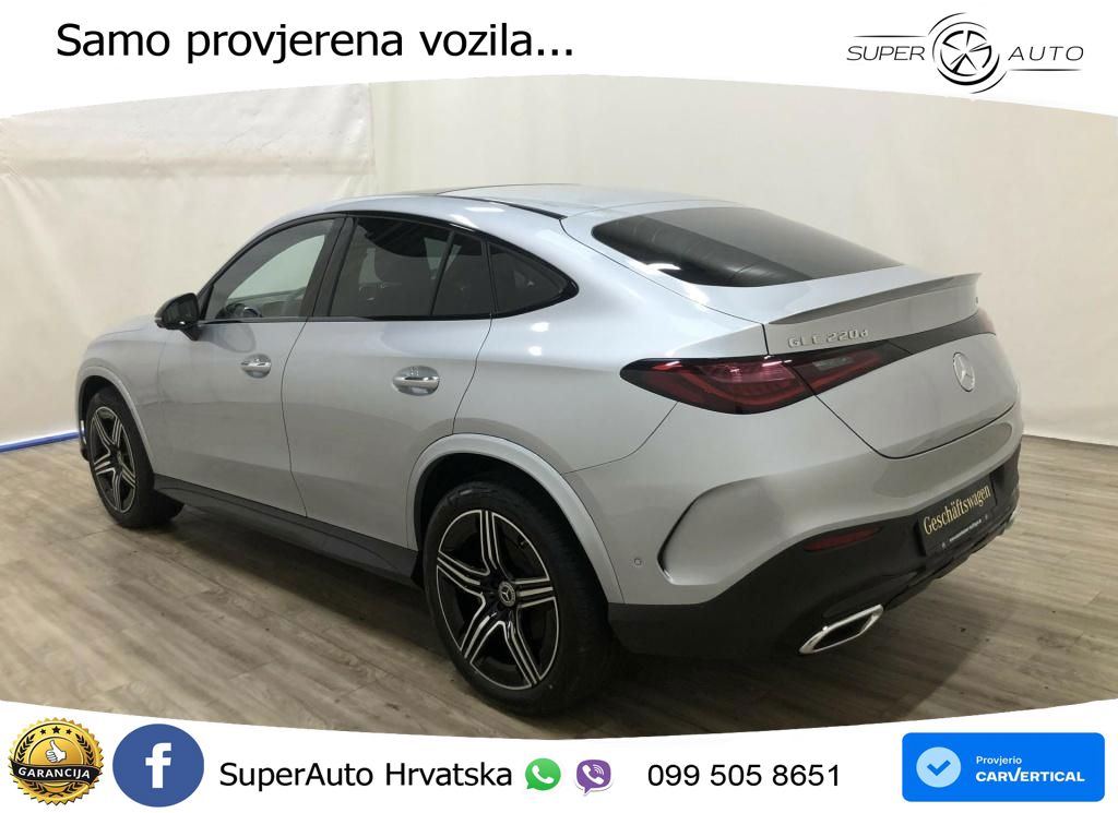 Mercedes GLC Coupe 220d (197 KS) 4MATIC 9G-TRONIC AMG ACC+GR SJED+360+PANO