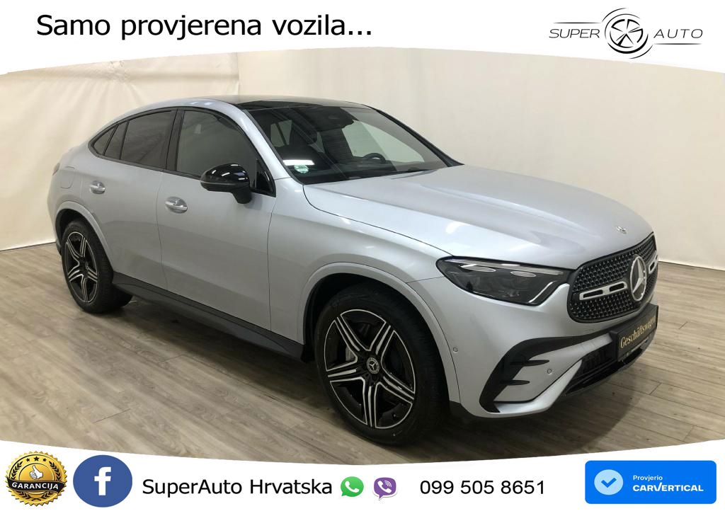 Mercedes GLC Coupe 220d (197 KS) 4MATIC 9G-TRONIC AMG ACC+GR SJED+360+PANO