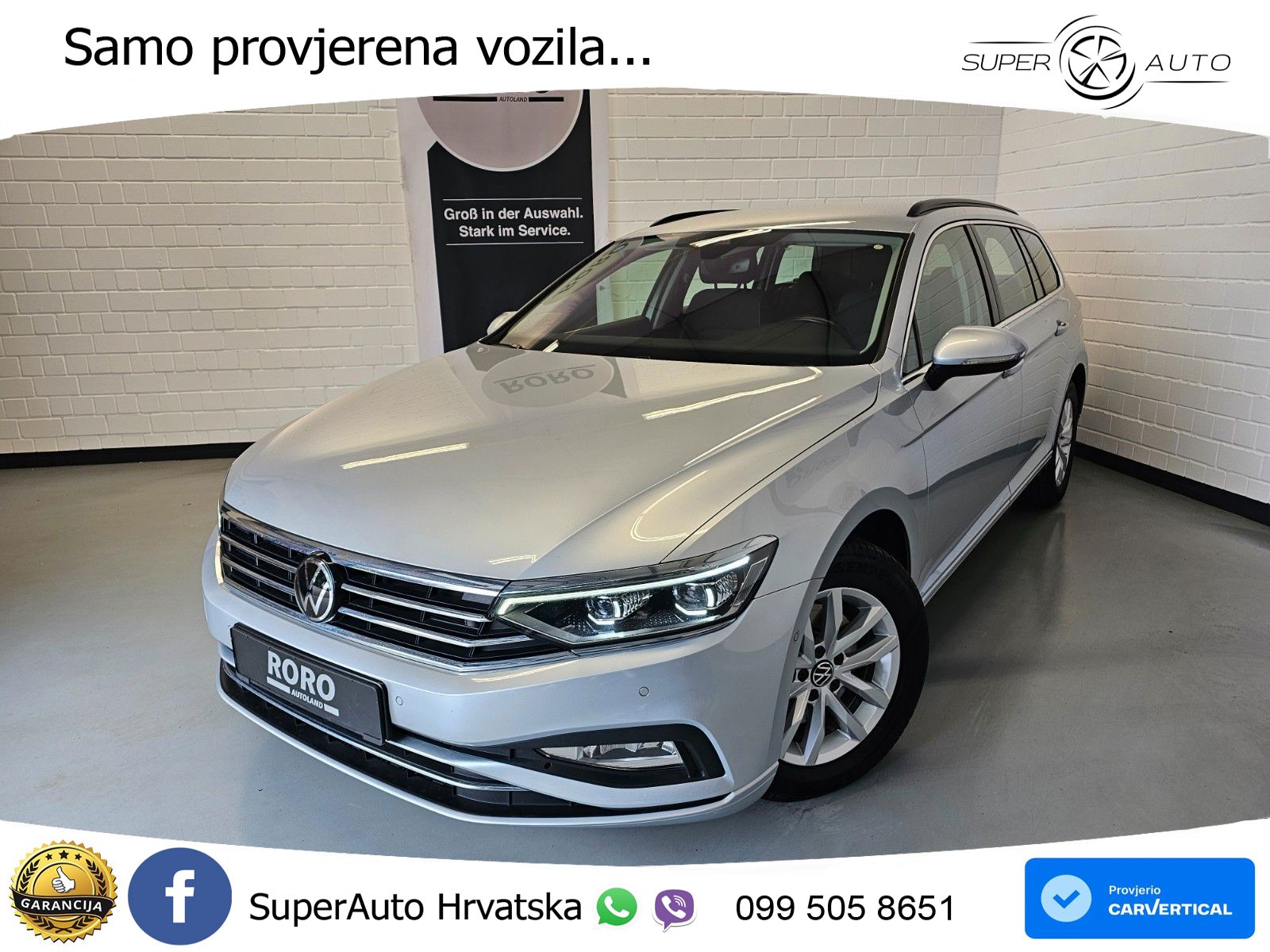Volkswagen Passat Variant 2.0 TDI (150 KS) DSG Business LED+GR SJED+ACC