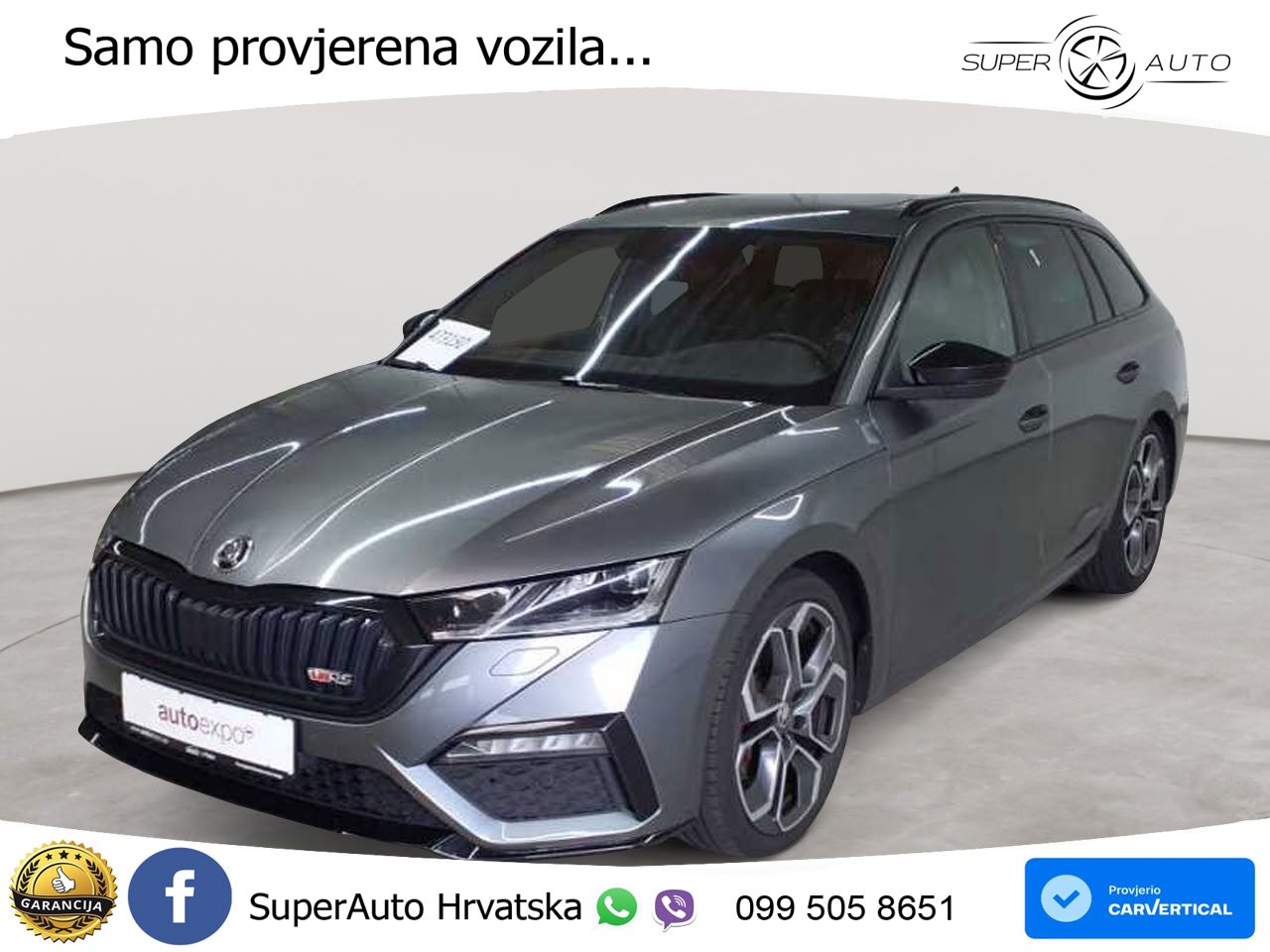 Škoda Octavia Combi RS 2.0 TDI (200 KS) 4x4 DSG