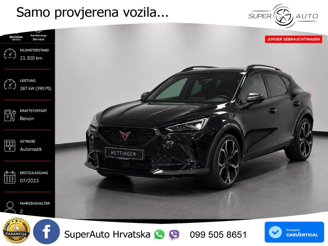 Cupra Formentor VZ5 2.5 TSI (390 KS) 4Drive DSG LED+GR SJED+ACC