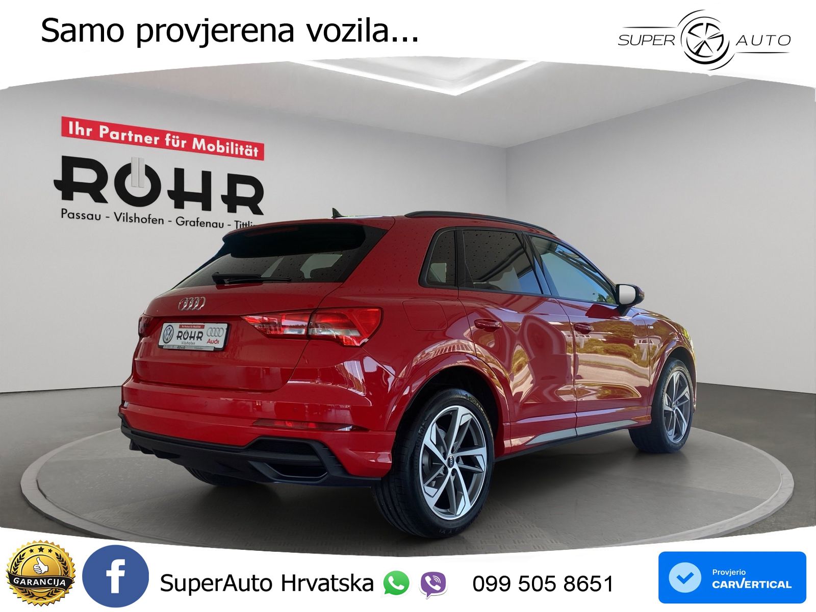 Audi Q3 35 TFSI (150 KS) S tronic S line LED+GR SJED+ACC