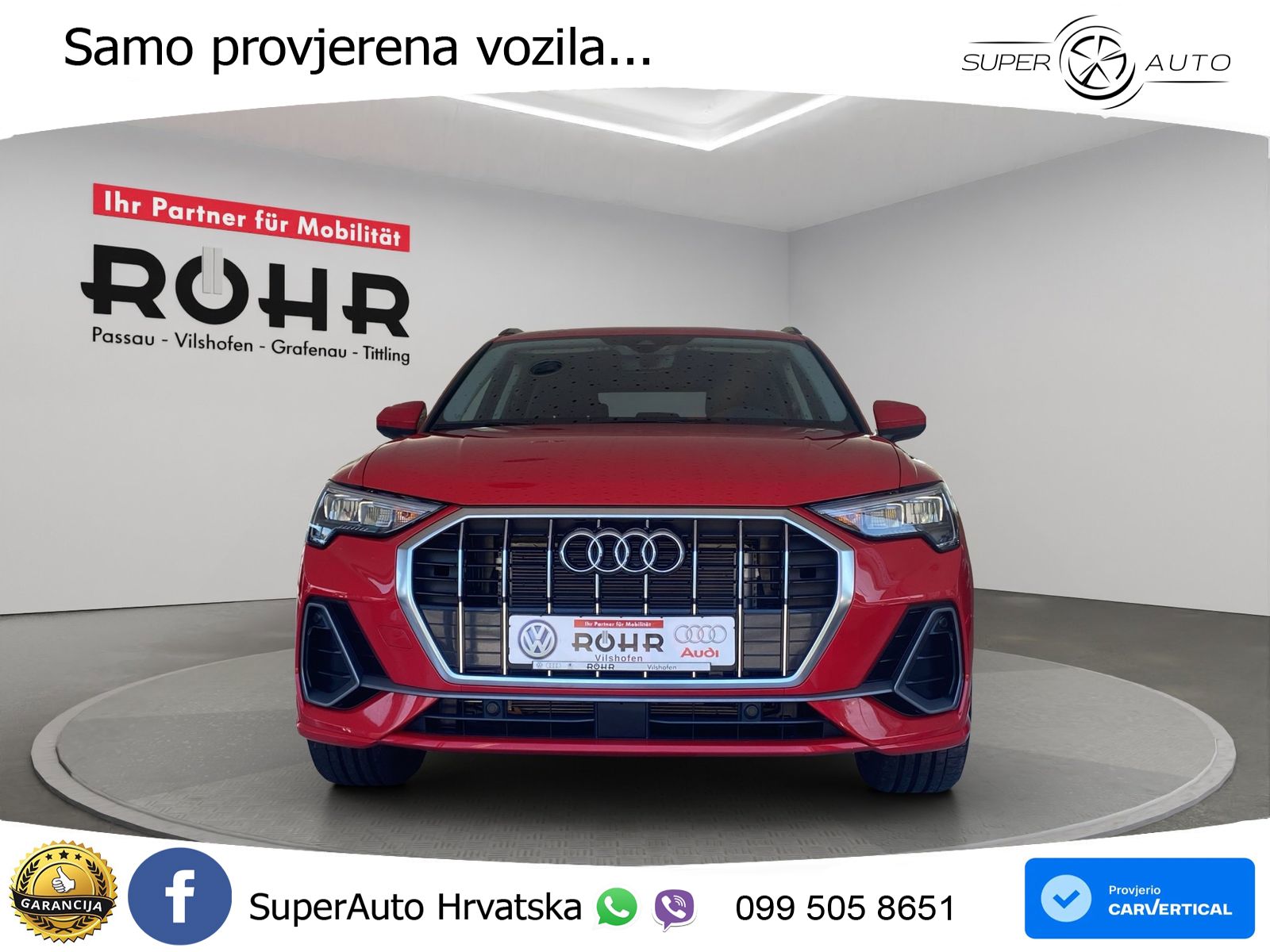 Audi Q3 35 TFSI (150 KS) S tronic S line LED+GR SJED+ACC