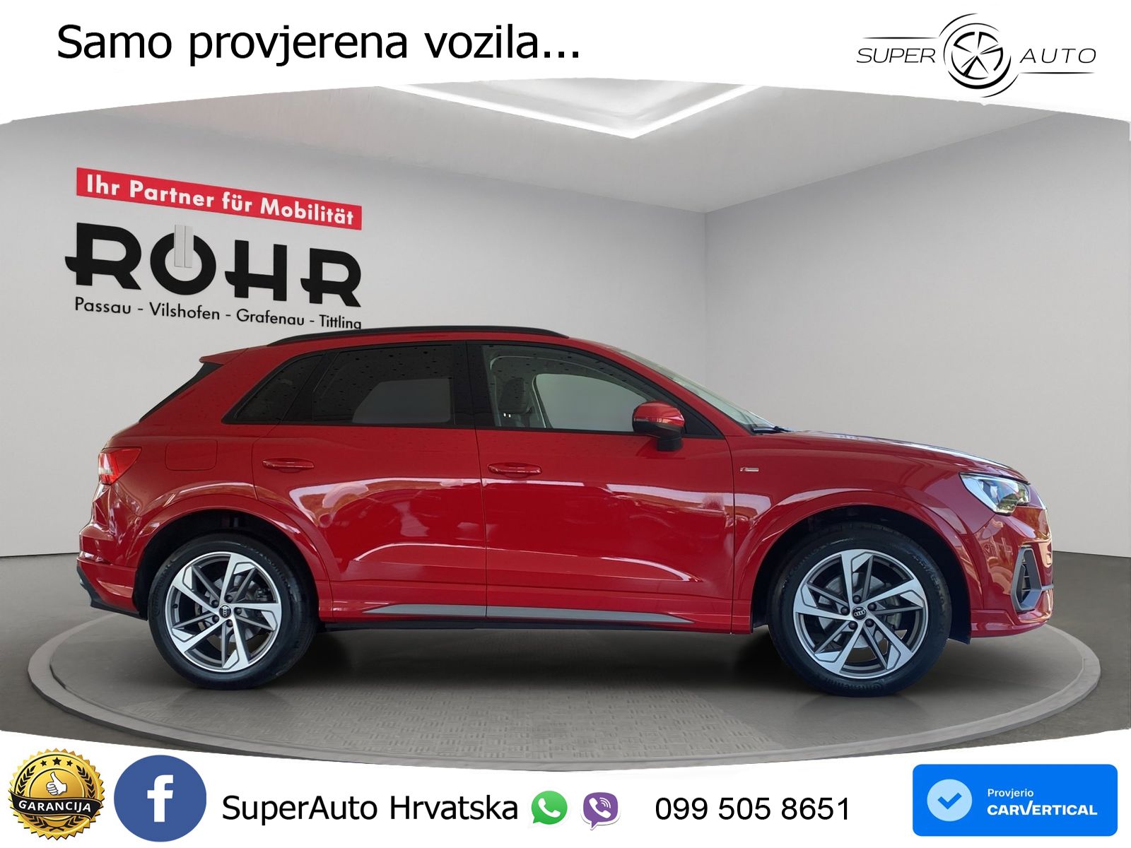 Audi Q3 35 TFSI (150 KS) S tronic S line LED+GR SJED+ACC