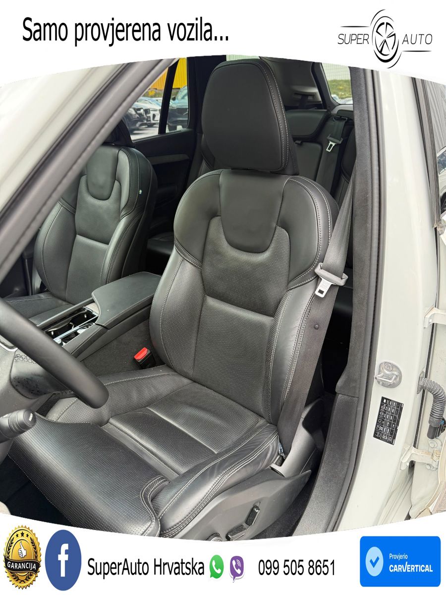 Volvo XC90 2.0 B5 Diesel AWD Automatic ACC+HEAD+4xGR SJED+360+PANO