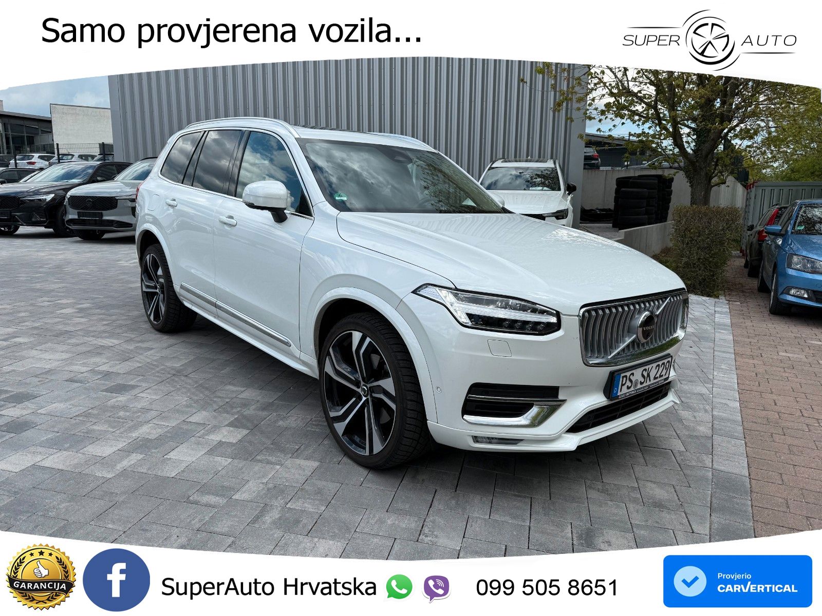 Volvo XC90 2.0 B5 Diesel AWD Automatic ACC+HEAD+4xGR SJED+360+PANO