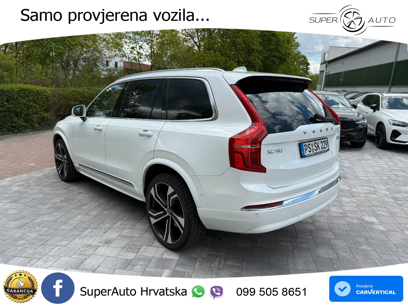 Volvo XC90 2.0 B5 Diesel AWD Automatic ACC+HEAD+4xGR SJED+360+PANO