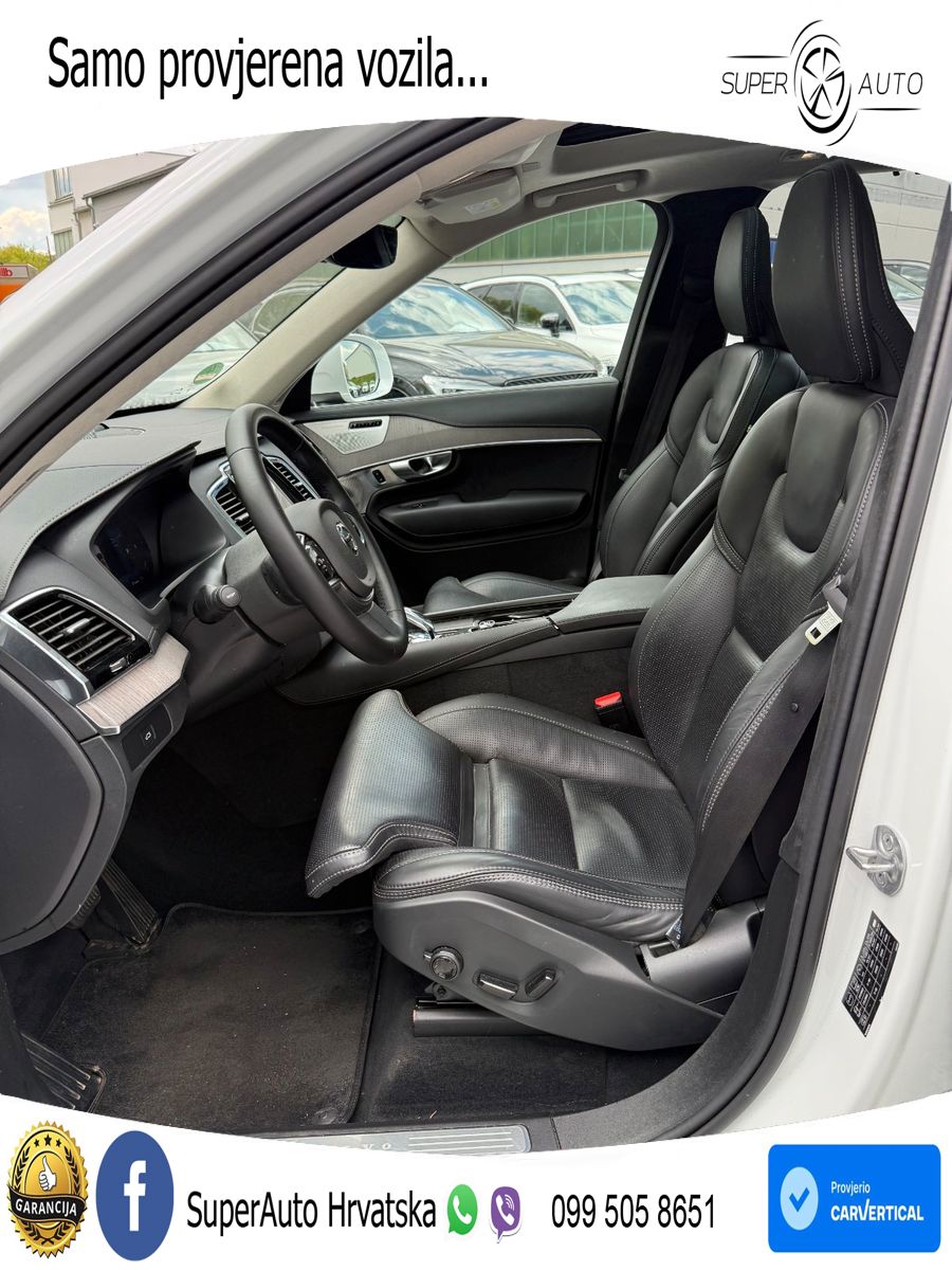 Volvo XC90 2.0 B5 Diesel AWD Automatic ACC+HEAD+4xGR SJED+360+PANO