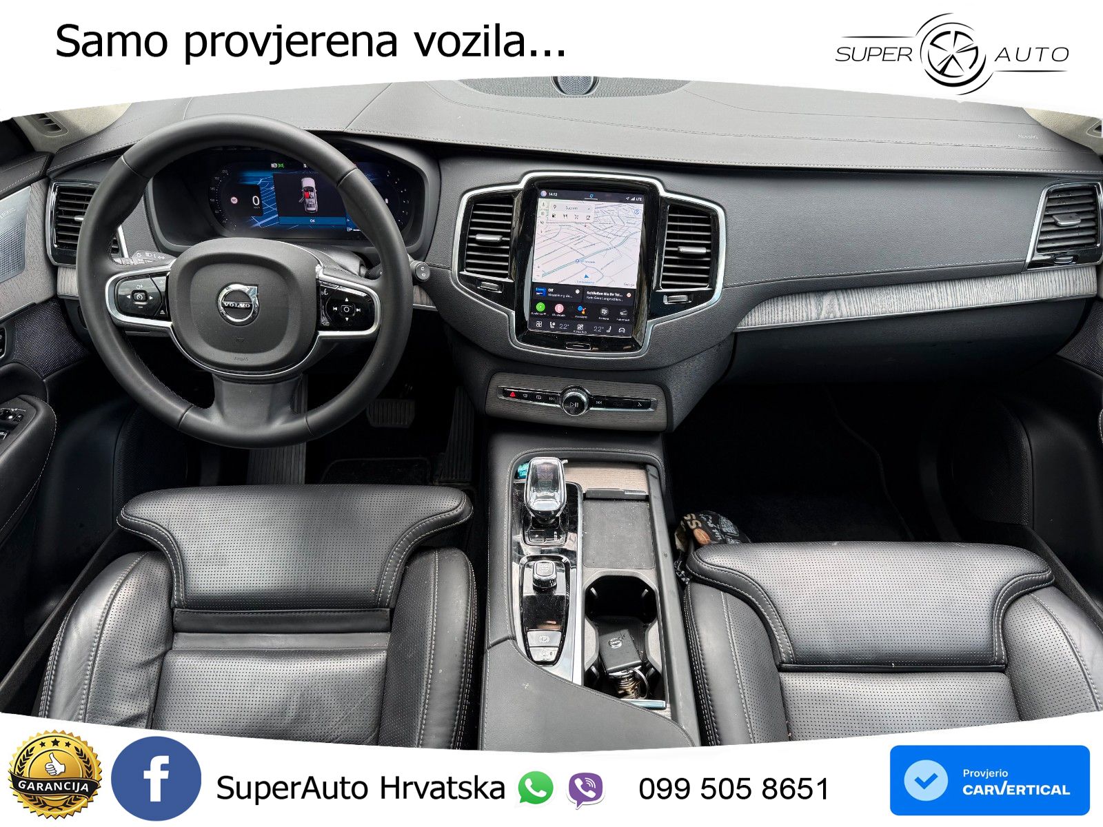 Volvo XC90 2.0 B5 Diesel AWD Automatic ACC+HEAD+4xGR SJED+360+PANO