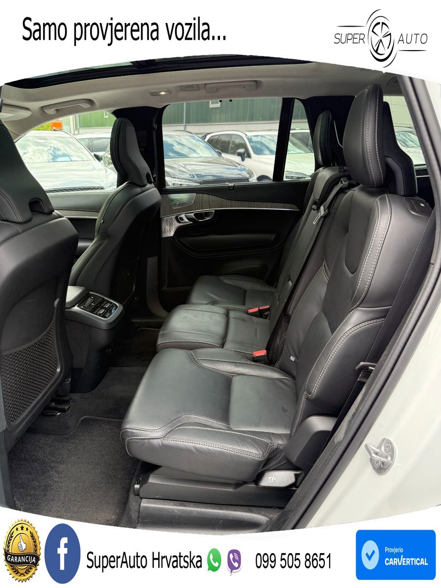 Volvo XC90 2.0 B5 Diesel AWD Automatic ACC+HEAD+4xGR SJED+360+PANO
