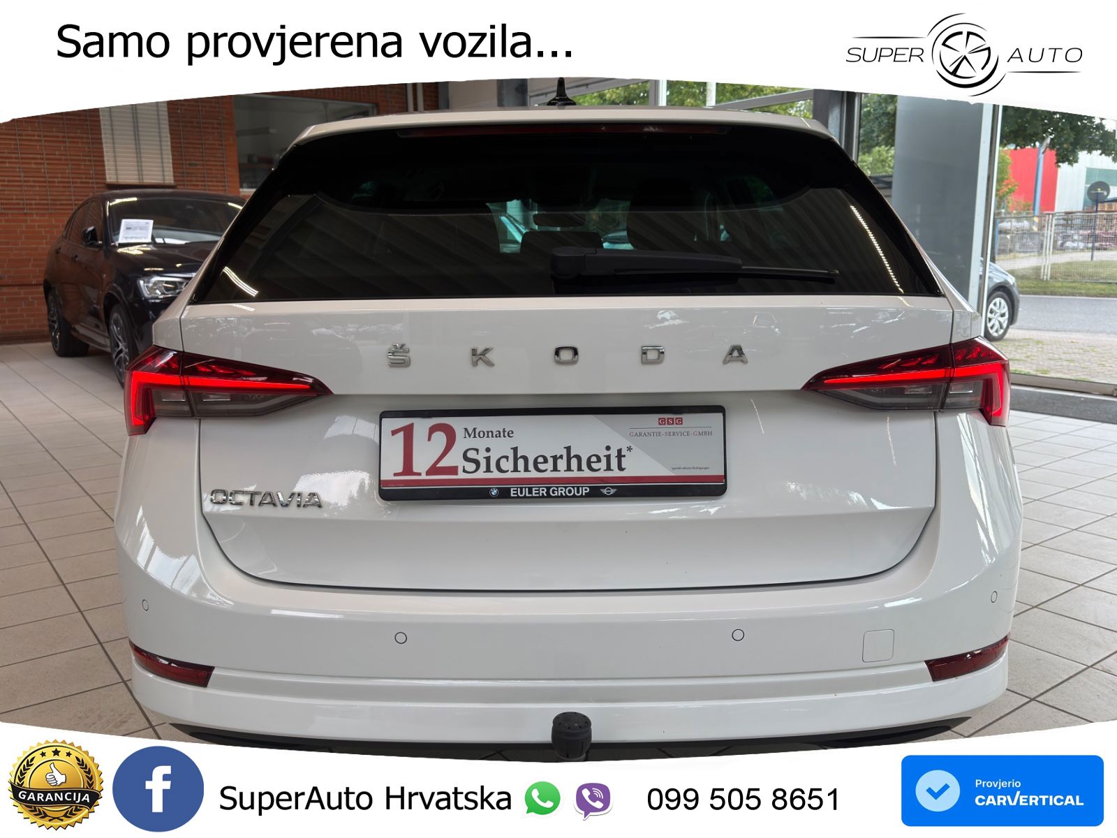 Škoda Octavia Combi 2.0 TDI (150 KS) DSG LED+GR SJED+ACC