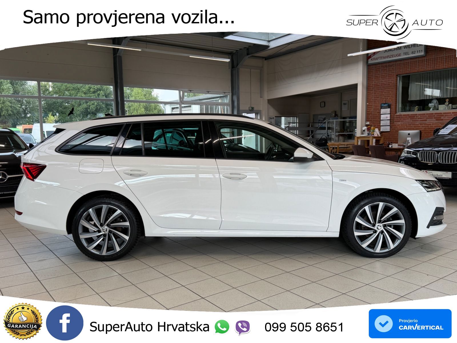 Škoda Octavia Combi 2.0 TDI (150 KS) DSG LED+GR SJED+ACC