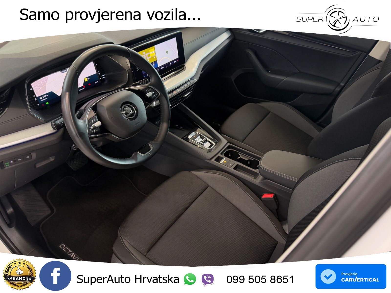 Škoda Octavia Combi 2.0 TDI (150 KS) DSG LED+GR SJED+ACC