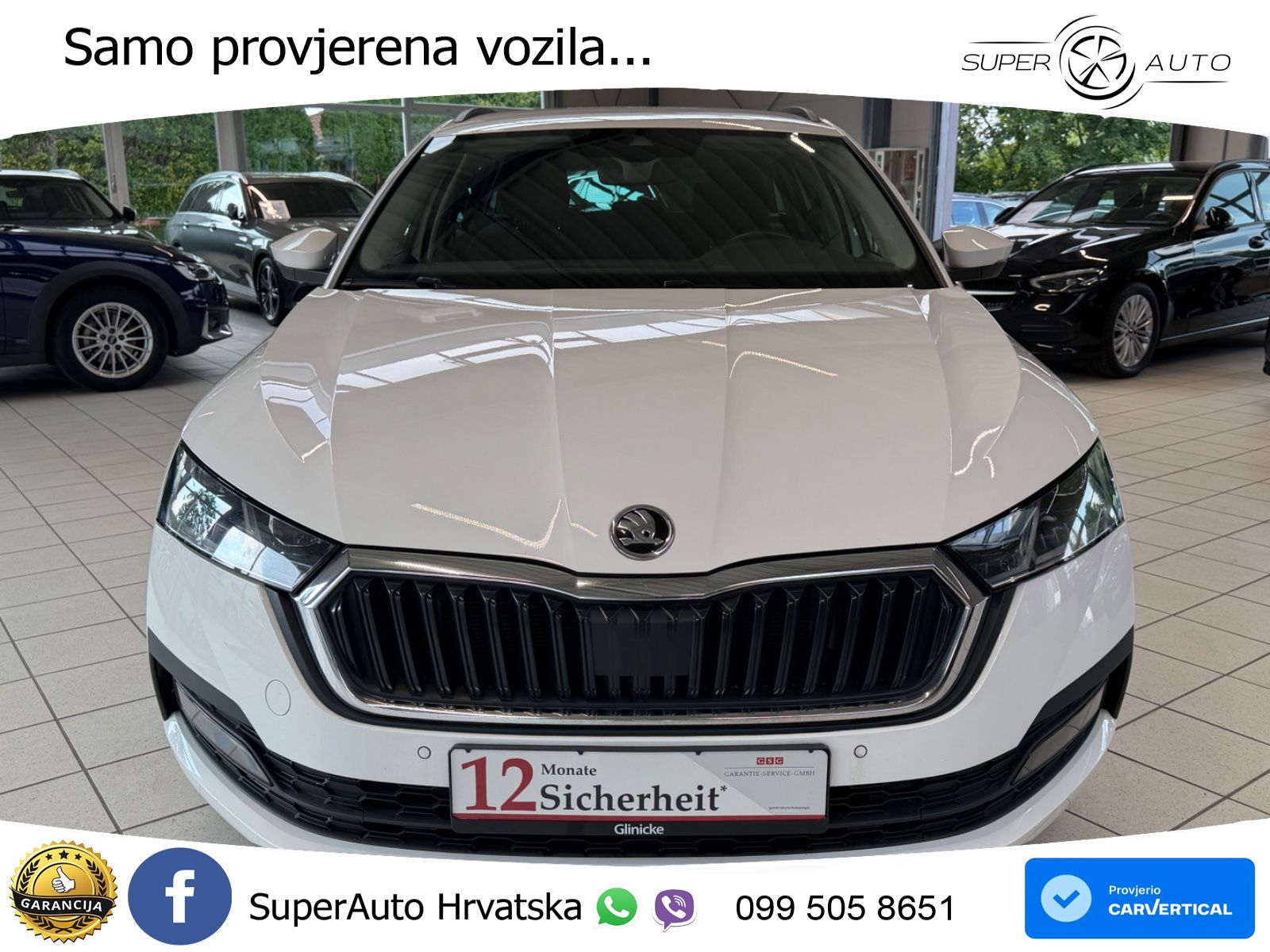 Škoda Octavia Combi 2.0 TDI (150 KS) DSG LED+GR SJED+ACC