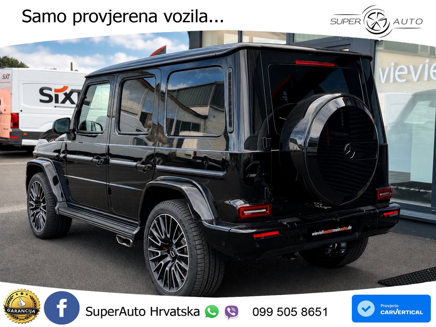 Mercedes AMG G 63 Long V8 (585 KS) 4MATIC 9G-TRONIC AMG SPEEDSHIFT TCT LED+GR SJED+ACC