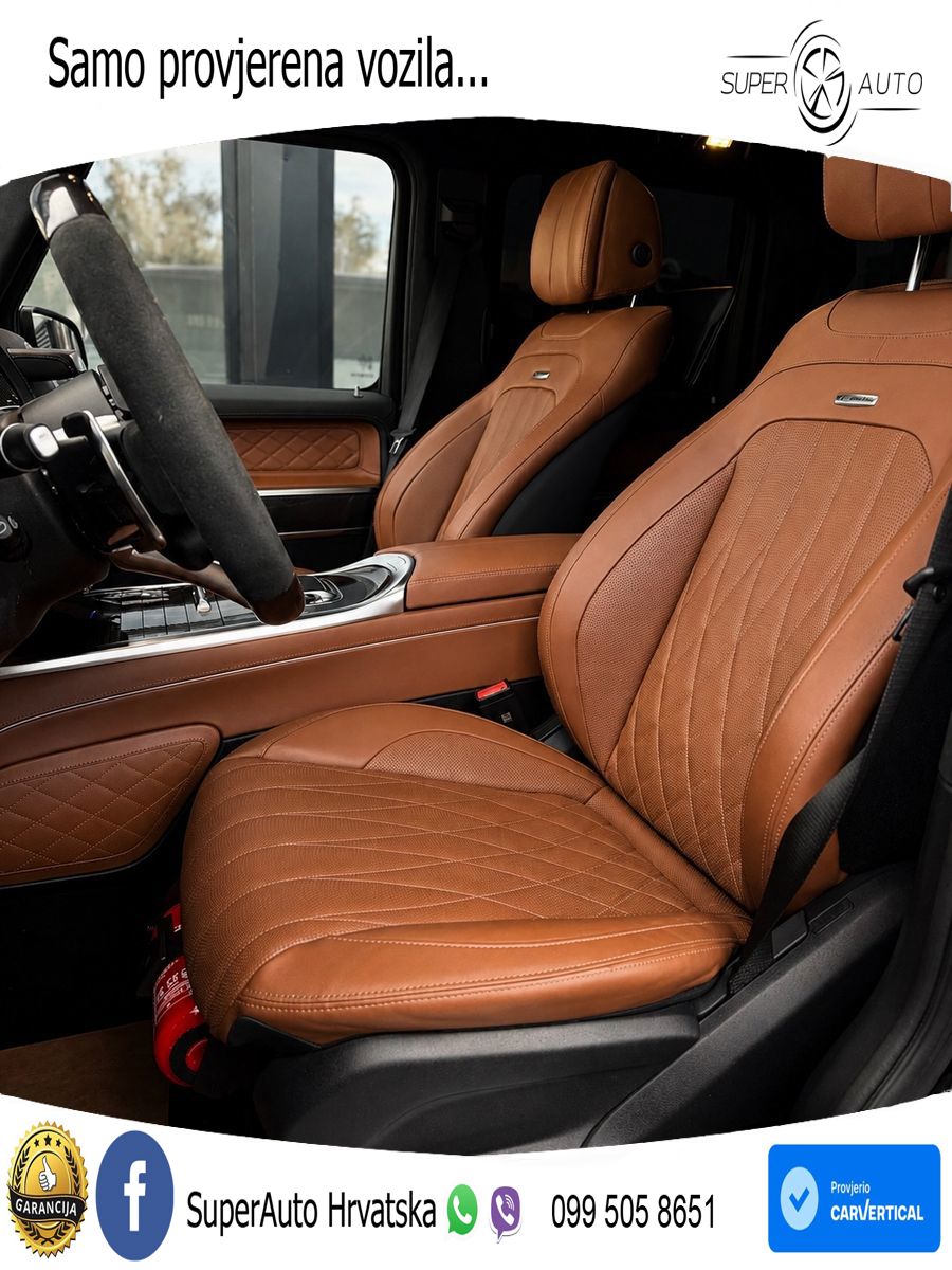 Mercedes AMG G 63 Long V8 (585 KS) 4MATIC 9G-TRONIC AMG SPEEDSHIFT TCT LED+GR SJED+ACC