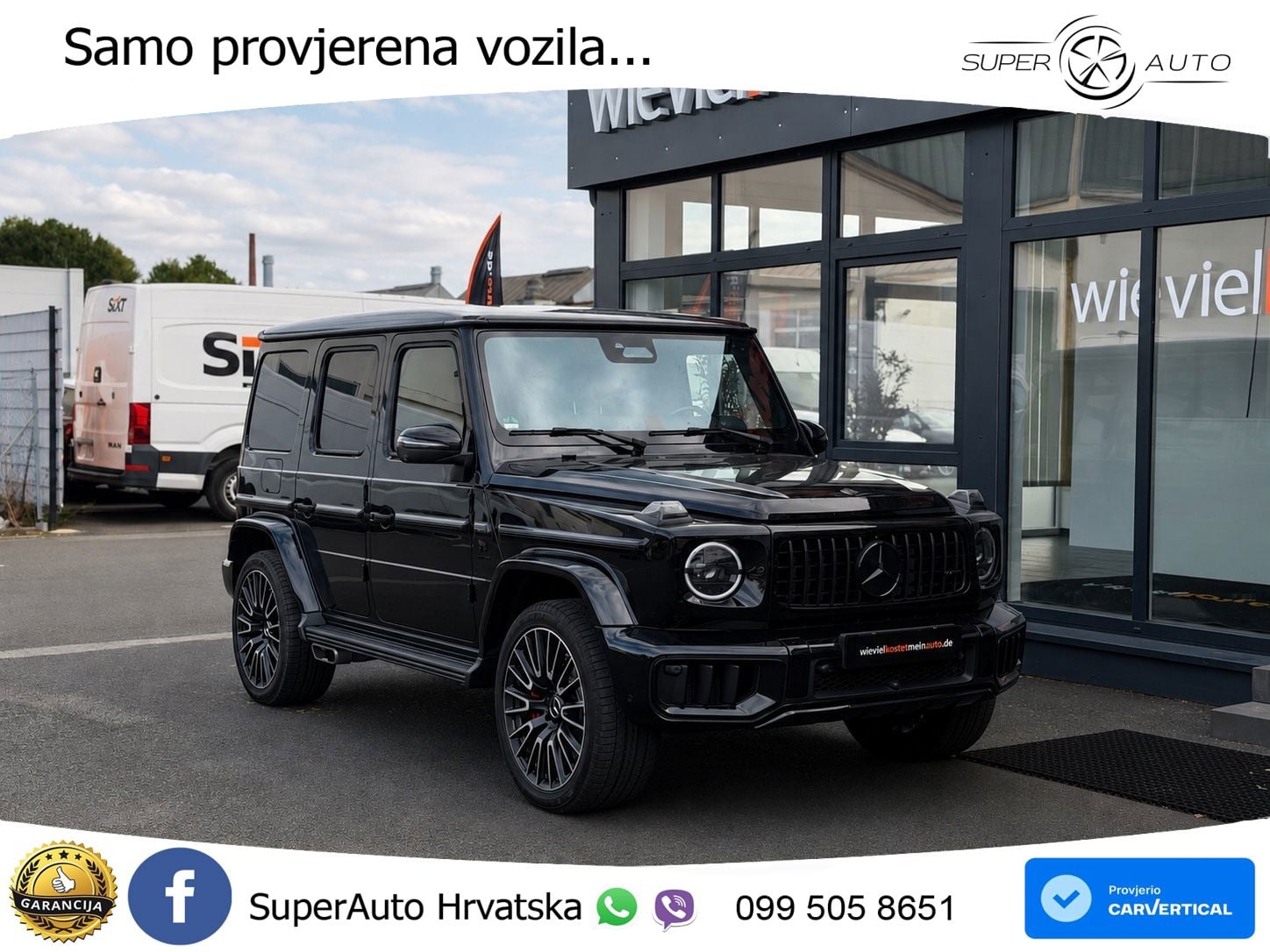 Mercedes AMG G 63 Long V8 (585 KS) 4MATIC 9G-TRONIC AMG SPEEDSHIFT TCT LED+GR SJED+ACC