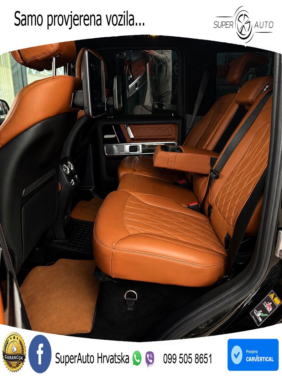 Mercedes AMG G 63 Long V8 (585 KS) 4MATIC 9G-TRONIC AMG SPEEDSHIFT TCT LED+GR SJED+ACC