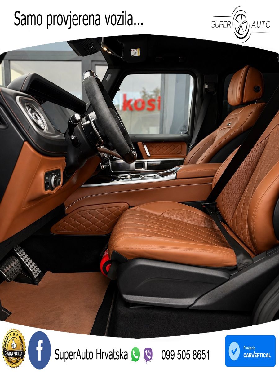 Mercedes AMG G 63 Long V8 (585 KS) 4MATIC 9G-TRONIC AMG SPEEDSHIFT TCT LED+GR SJED+ACC