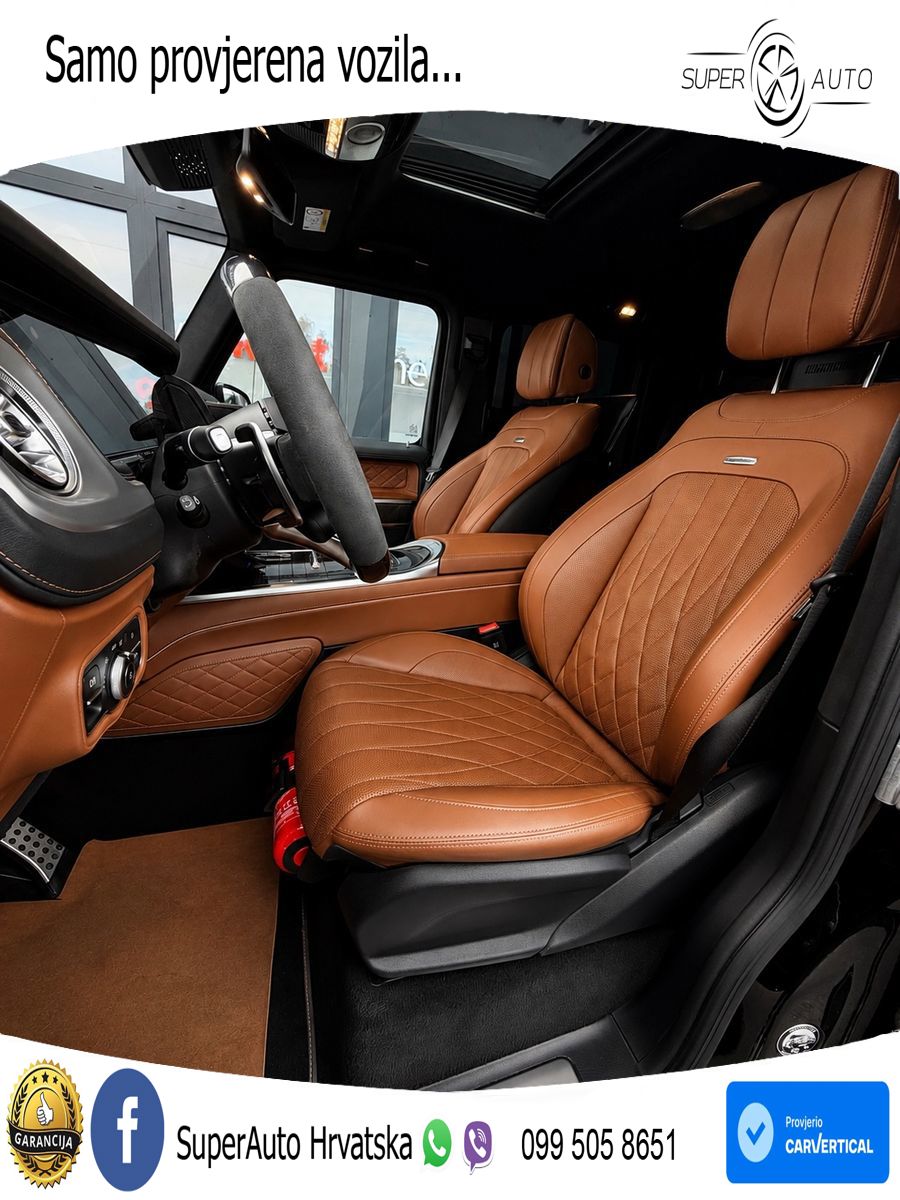 Mercedes AMG G 63 Long V8 (585 KS) 4MATIC 9G-TRONIC AMG SPEEDSHIFT TCT LED+GR SJED+ACC
