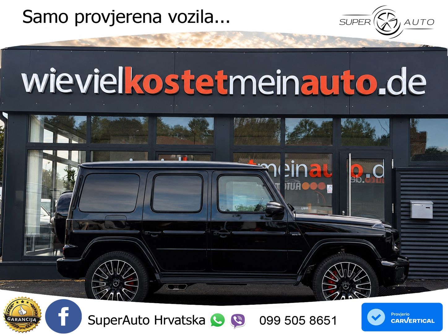 Mercedes AMG G 63 Long V8 (585 KS) 4MATIC 9G-TRONIC AMG SPEEDSHIFT TCT LED+GR SJED+ACC