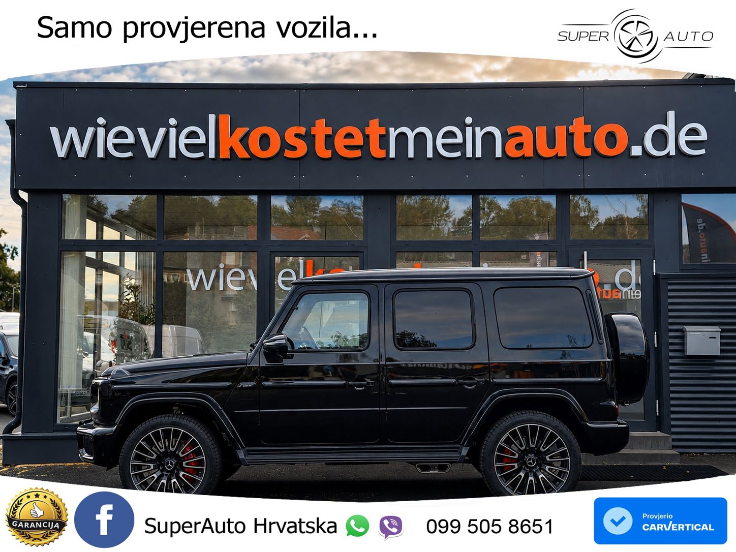Mercedes AMG G 63 Long V8 (585 KS) 4MATIC 9G-TRONIC AMG SPEEDSHIFT TCT LED+GR SJED+ACC