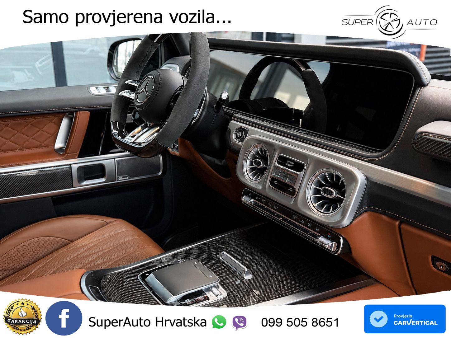 Mercedes AMG G 63 Long V8 (585 KS) 4MATIC 9G-TRONIC AMG SPEEDSHIFT TCT LED+GR SJED+ACC