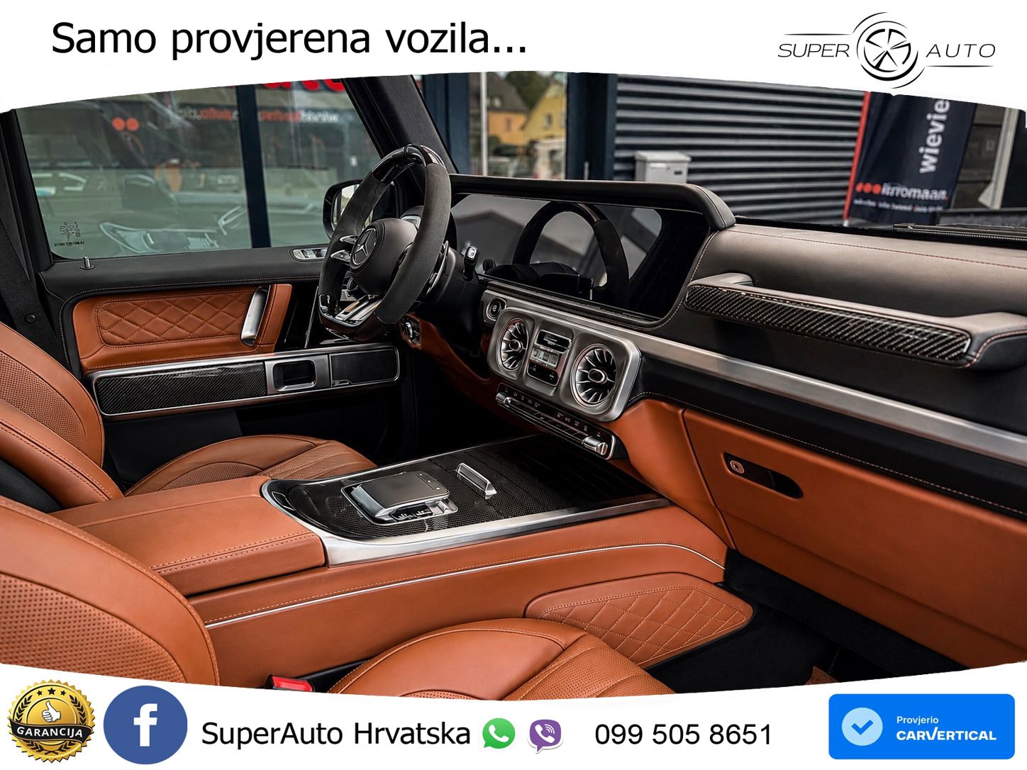 Mercedes AMG G 63 Long V8 (585 KS) 4MATIC 9G-TRONIC AMG SPEEDSHIFT TCT LED+GR SJED+ACC