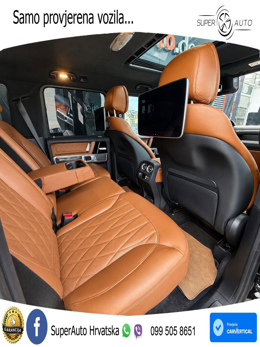 Mercedes AMG G 63 Long V8 (585 KS) 4MATIC 9G-TRONIC AMG SPEEDSHIFT TCT LED+GR SJED+ACC