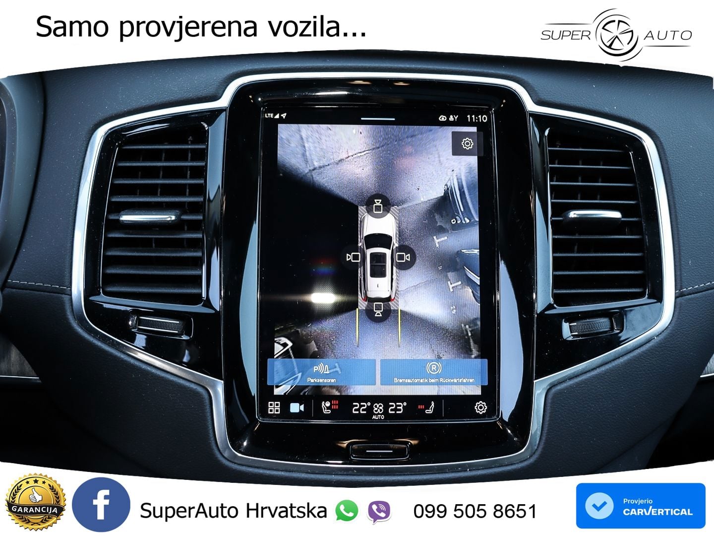 Volvo XC90 2.0 B5 Diesel AWD Automatic ACC+HEAD+4xGR SJED+360+PANO