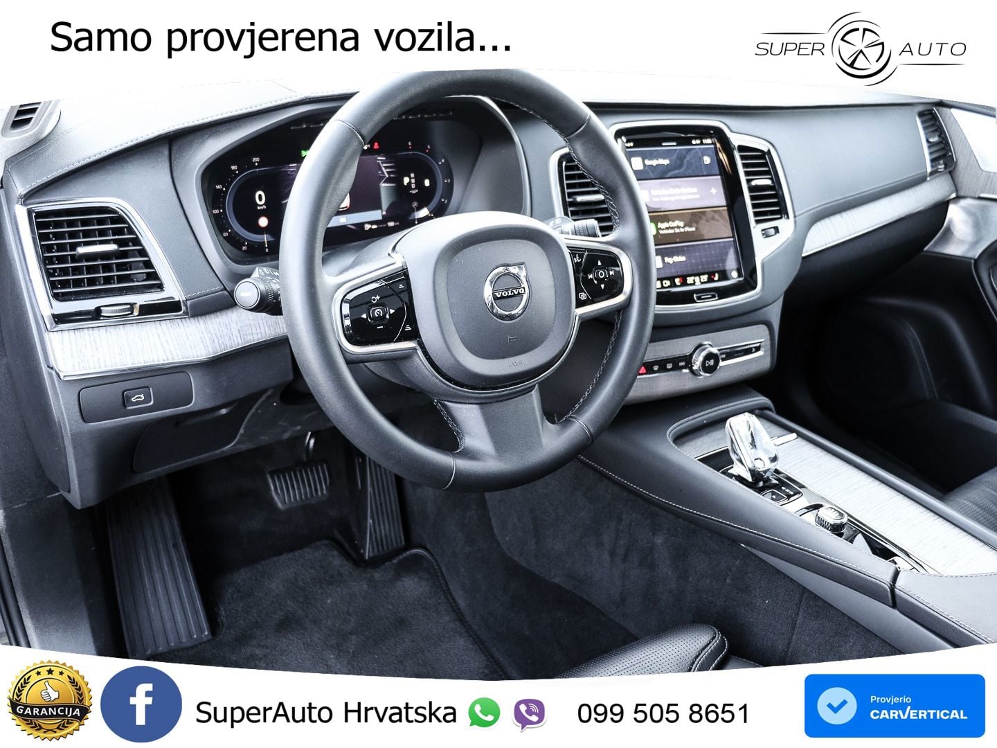 Volvo XC90 2.0 B5 Diesel AWD Automatic ACC+HEAD+4xGR SJED+360+PANO