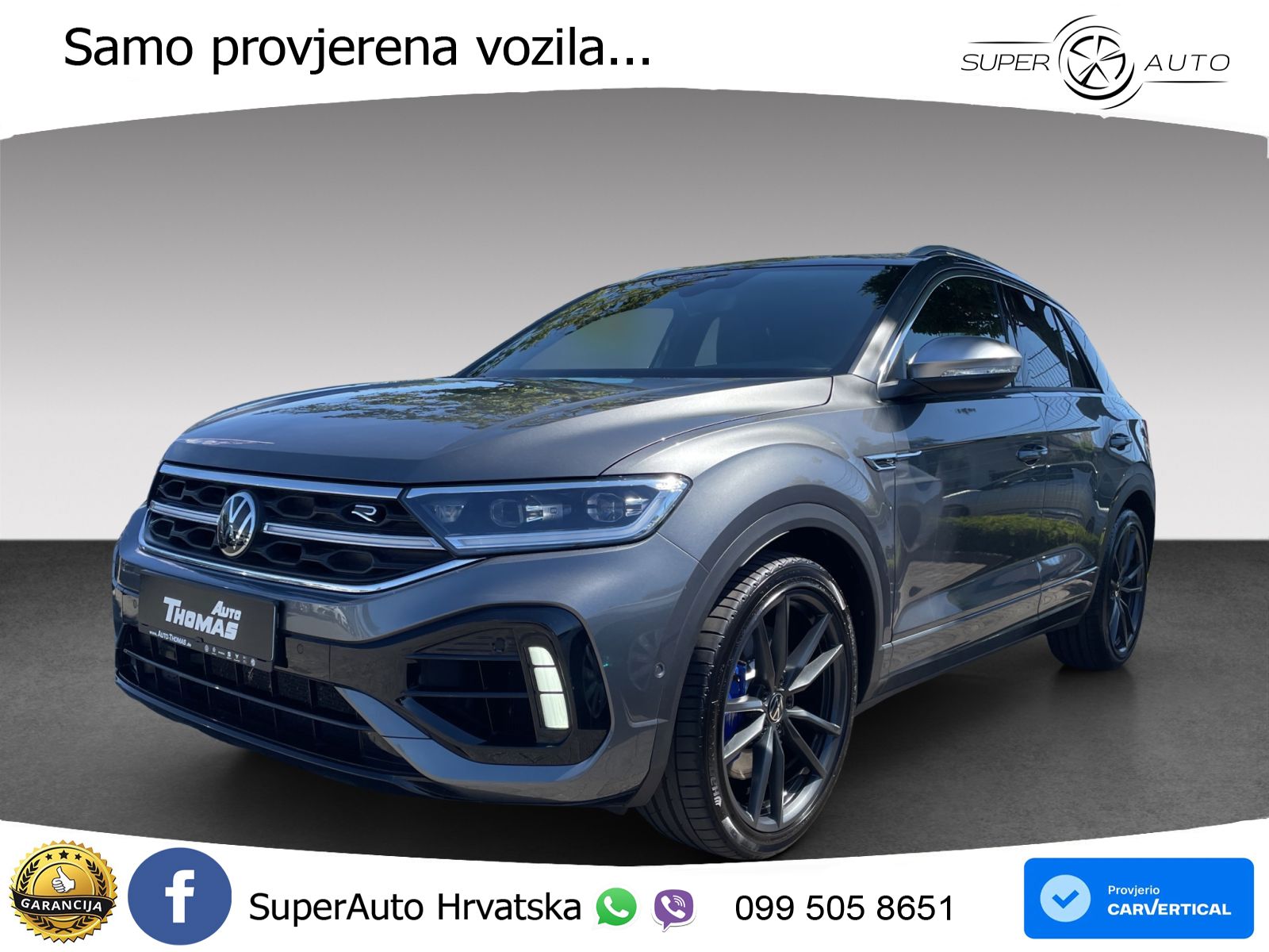 Volkswagen T-Roc I R 2.0 TSI (300 KS) OPF 4M DSG LED+GR SJED+ACC